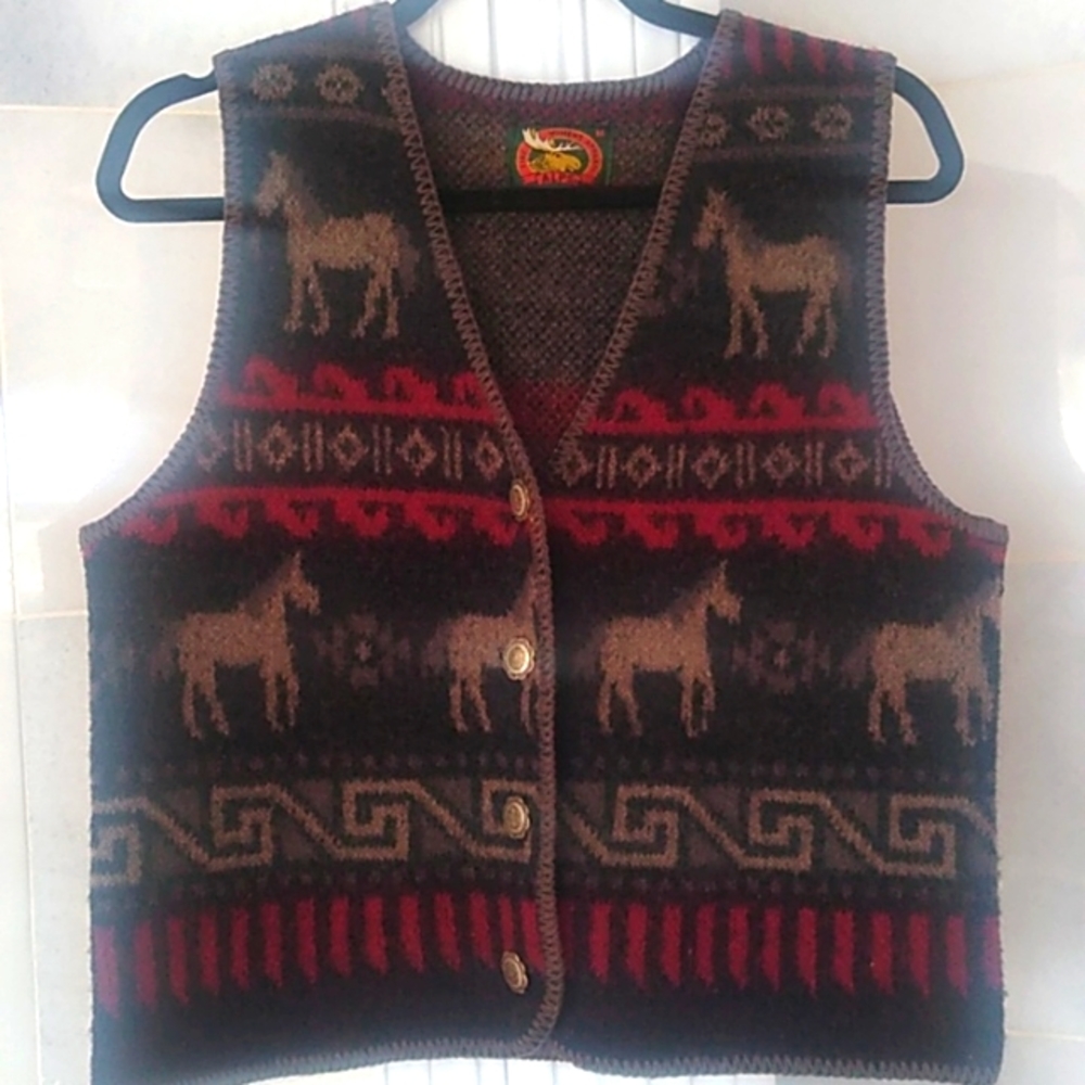 ALPS Vest, Western Size Medium, Wool